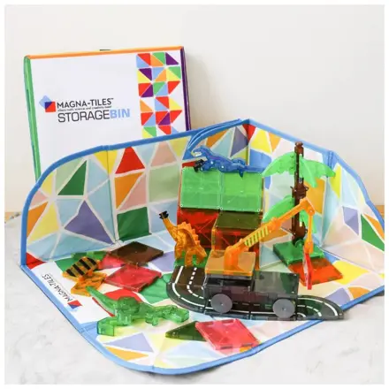 Úložný box a interaktivní podložka - Magna-Tiles