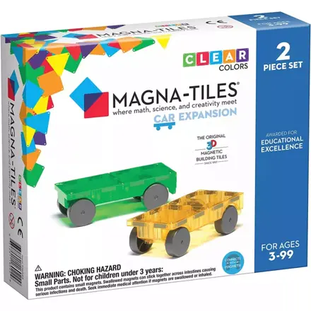 Magnetická stavebnica Cars 2 dielna Green/yellow