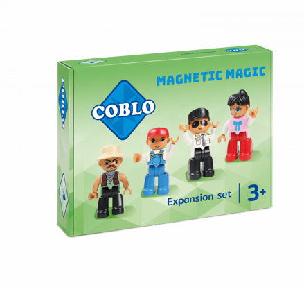   COBLO - Magnetické figurky - 4ks